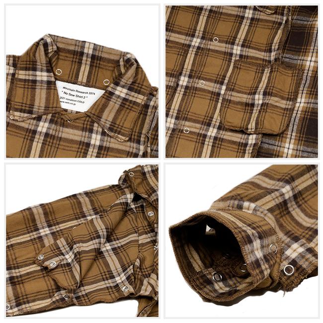 mountain research マウンテンリサーチ　NOSEWシャツ　セット mountain research マウンテンリサーチ NOSEWシャツ セット