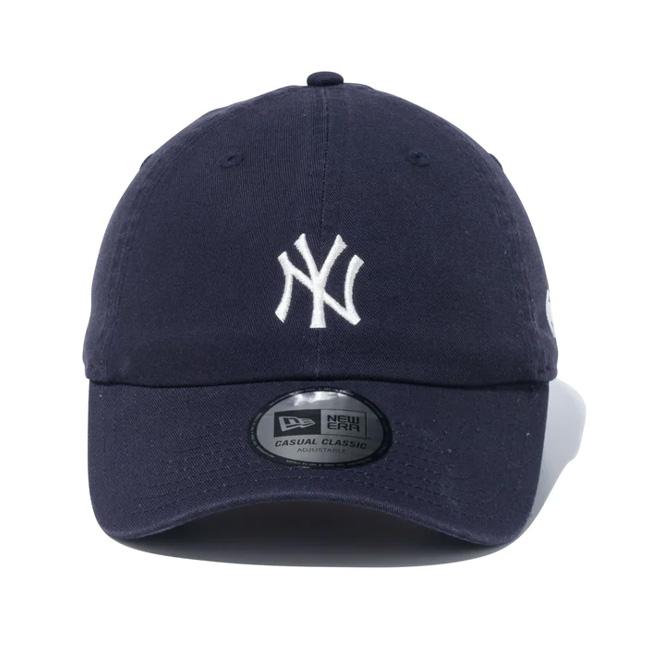 NEWERA ニューエラ カジュアルクラシック MLB Casual Classic ニューヨーク・ヤンキース ミッドロゴ ネイビー×クロームホワイト 14109507 【キャップ/帽子】｜snb-shop｜02