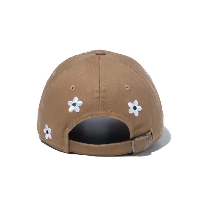 NEW ERA（ニューエラ） 9TWENTY Flower Embroidery カーキ 14109811