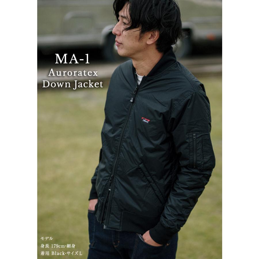 NANGA ナンガ 別注モデル MA-1 AURORATEX DOWN JACKET オーロラ NANGA ナンガ 別注モデル MA-1 AURORATEX DOWN JACKET オーロラ