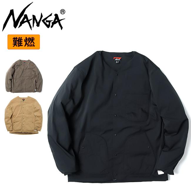 NANGA ナンガ 焚火 RIPSTOP INNER DOWN CARDIGAN タキビリップストップ 