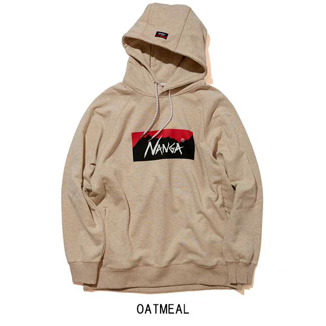 NANGA ナンガ ECO HYBRID BOX LOGO SWEAT HOODIE エコハイブリッドボックスロゴスウェットフーディー 【パーカー/長袖/トレーナー/タウンユース】｜snb-shop｜14