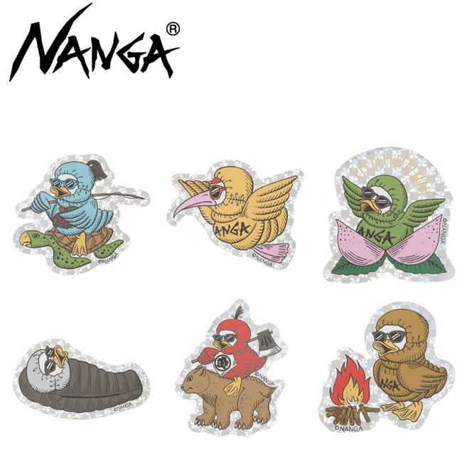 NANGA（ナンガ） HOLOGRAPHIC GAAACY STICKER ホログラフィックガーシーステッカー 【シール/カスタム/スマホ ...