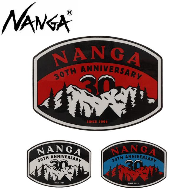 NANGA（ナンガ） NANGA 30TH ANNIVERSARY STICKER ナンガ30周年ステッカー【シール/限定/アウトドア ...