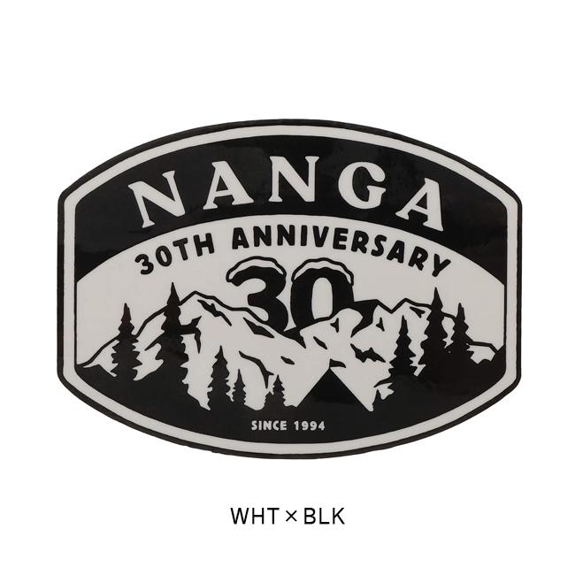NANGA（ナンガ） NANGA 30TH ANNIVERSARY STICKER ナンガ30周年ステッカー【シール/限定/アウトドア ...