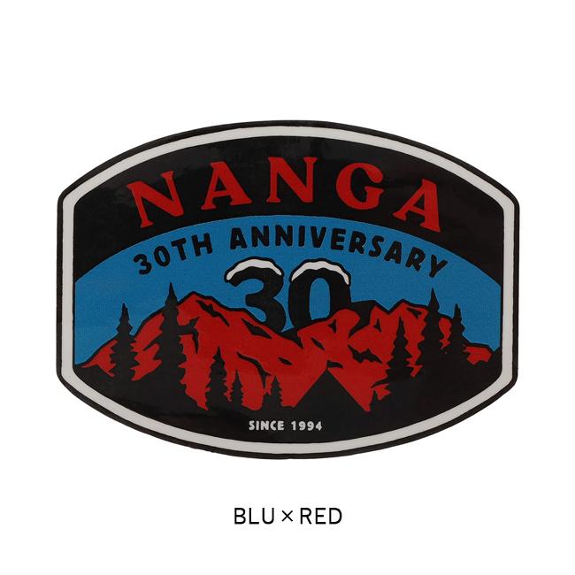 NANGA（ナンガ） NANGA 30TH ANNIVERSARY STICKER ナンガ30周年ステッカー【シール/限定/アウトドア ...