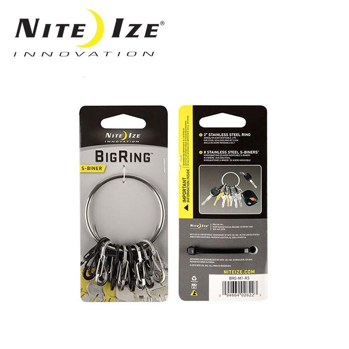 NITE IZE BIGRING ビッグリングスチール　17個 NITE IZE（ナイトアイズ） NITE-IZE ビッグリング スチール NI02622