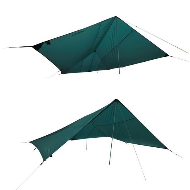 未使用 ノルディスク NORDISK Voss 20 SI Tarp Forest Green ヴォス タープ 軽量 コンパクト キャンプ アウトドア NORDISK（ノルディスク） Voss 20 m2 SI ヴォス Forest Green 117013