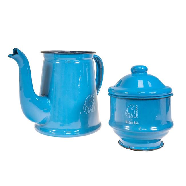 NORDISK ノルディスク Madam Bla Coffee Pot 1.5L Sky Blue