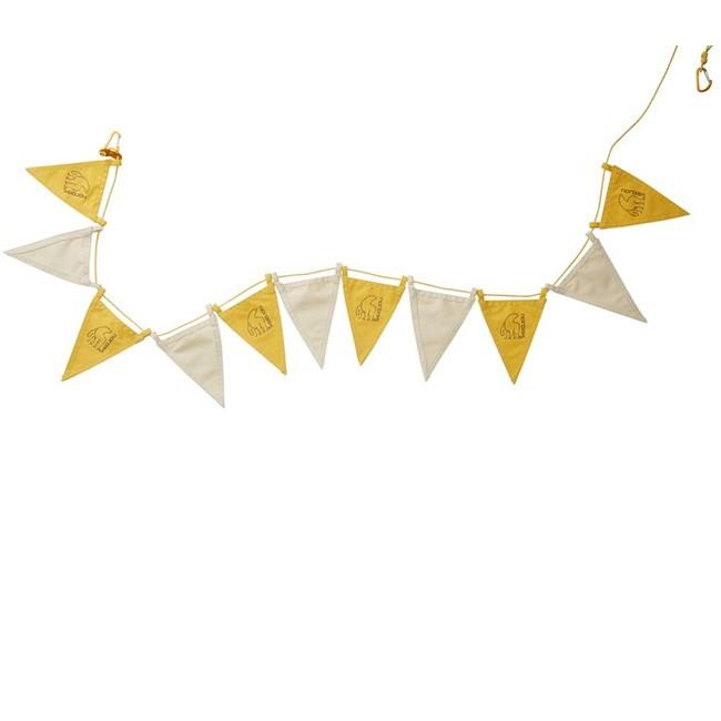 NORDISK ノルディスク Flag Lines (2 Pieces) Mustard 148092