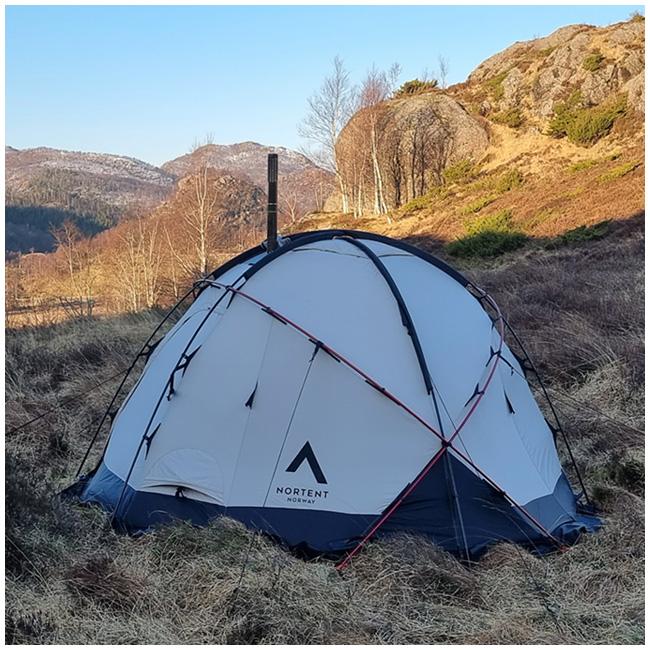 NORTENT ギャム8PC中古美品 NORTENT ノルテント Gamme8PC ギャム8ポリコットン 【テント