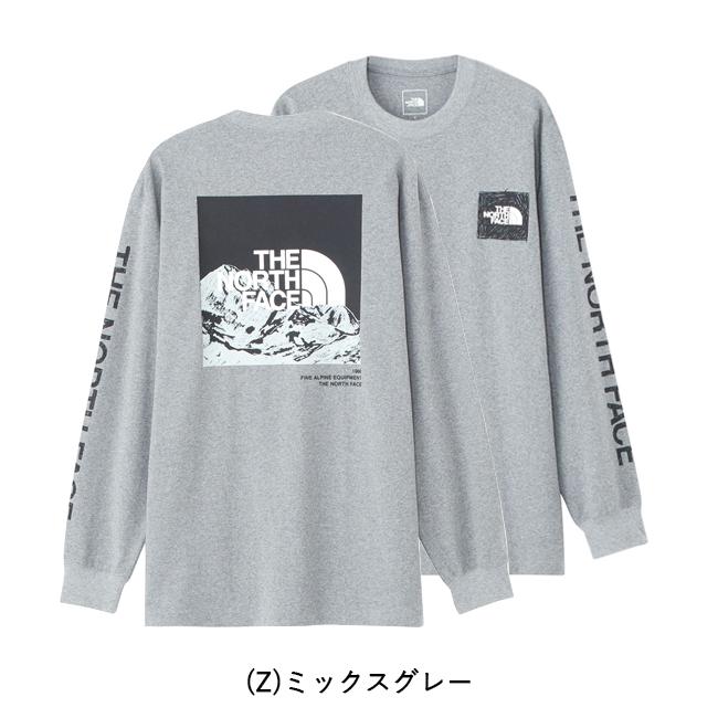 THE NORTH FACE ノースフェイス L/S Sleeve Graphic Tee ロングスリーブスリーブグラフィックティー NT32438【長袖/Tシャツ/日本正規品】【メール便・代引不可】｜snb-shop｜11