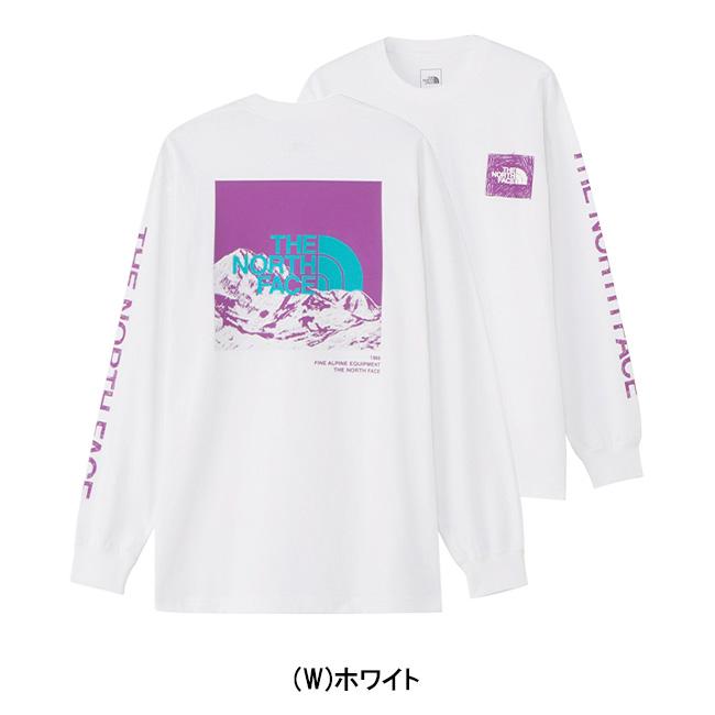 THE NORTH FACE ノースフェイス L/S Sleeve Graphic Tee ロングスリーブスリーブグラフィックティー NT32438【長袖/Tシャツ/日本正規品】【メール便・代引不可】｜snb-shop｜07