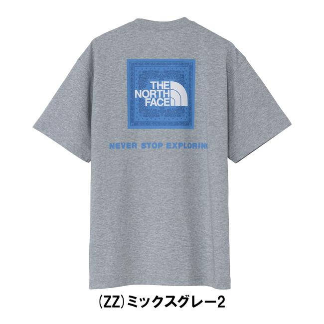 THE NORTH FACE（ザ ノースフェイス） S/S Bandana Square Logo Tee