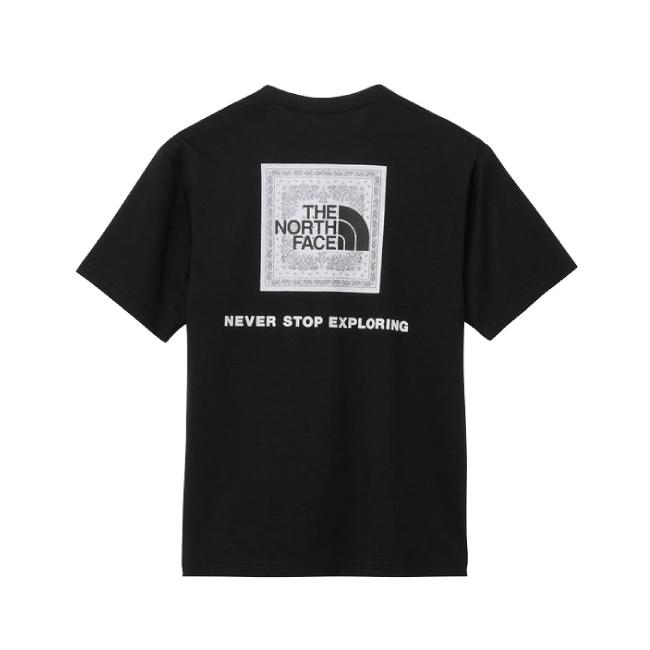 THE NORTH FACE（ザ ノースフェイス） S/S Bandana Square Logo Tee