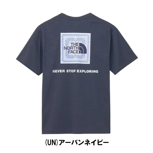 THE NORTH FACE（ザ ノースフェイス） S/S Bandana Square Logo Tee