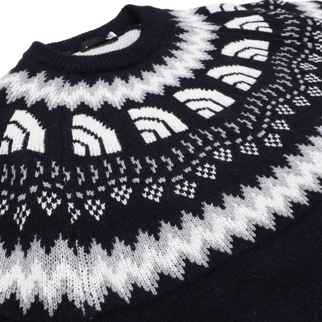 THE NORTH FACE ザ・ノース・フェイス Half Dome Nordic Sweater ハーフドームノルディックセーター NT92430【 日本正規品 トップス ニット アウトドア 】
