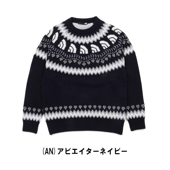 THE NORTH FACE ザ・ノース・フェイス Half Dome Nordic Sweater ハーフドームノルディックセーター NT92430【 日本正規品 トップス ニット アウトドア 】