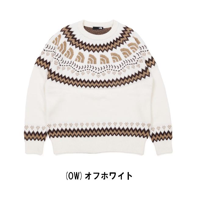 THE NORTH FACE ザ・ノース・フェイス Half Dome Nordic Sweater ハーフドームノルディックセーター NT92430【 日本正規品 トップス ニット アウトドア 】
