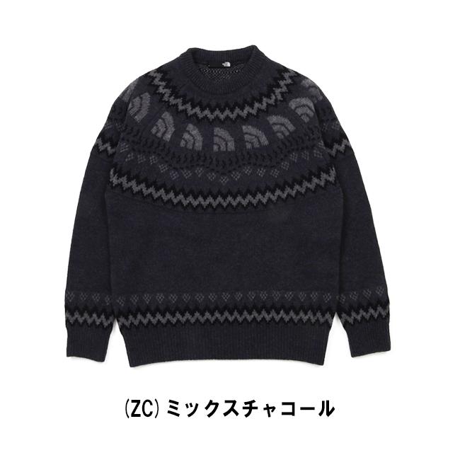 THE NORTH FACE ザ・ノース・フェイス Half Dome Nordic Sweater ハーフドームノルディックセーター NT92430【 日本正規品 トップス ニット アウトドア 】