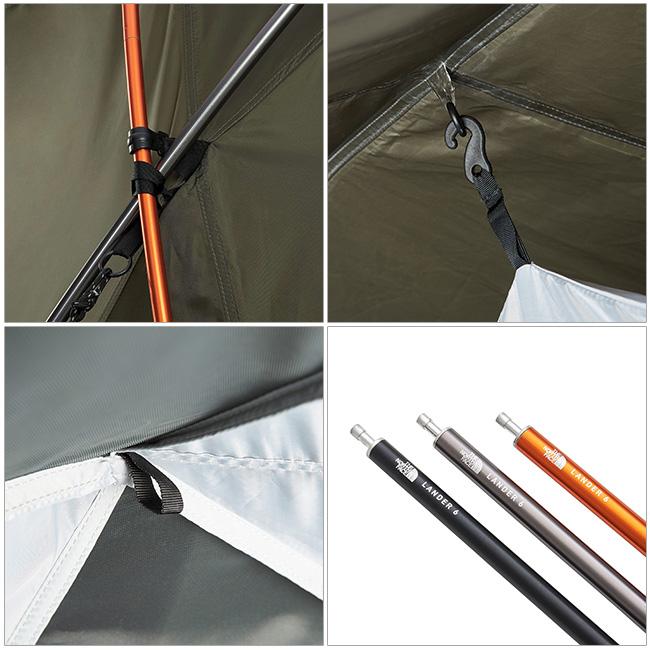 ノースフェイス ランダー 6 nv22317 The North Face - LANDER 6 (2023 renewal) NV22317 NT-Quality