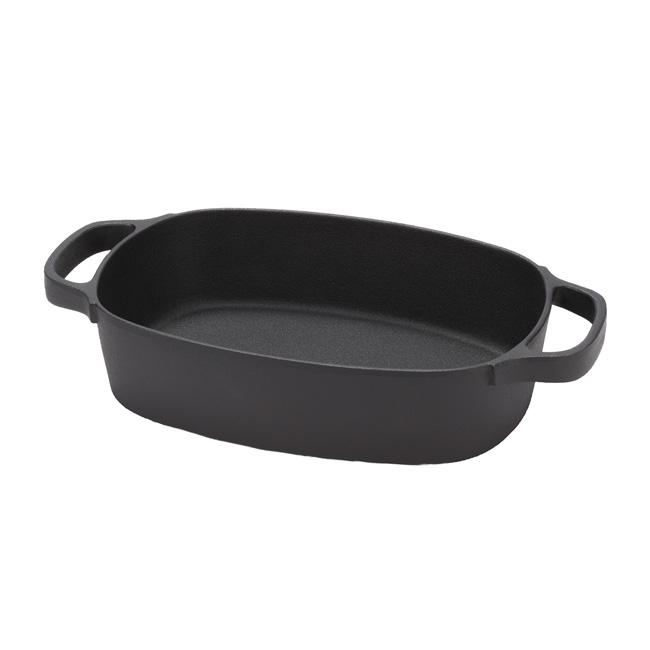 OIGEN オイゲン クックトップ角浅形 (IH対応) CT-002 【鉄鍋/直火