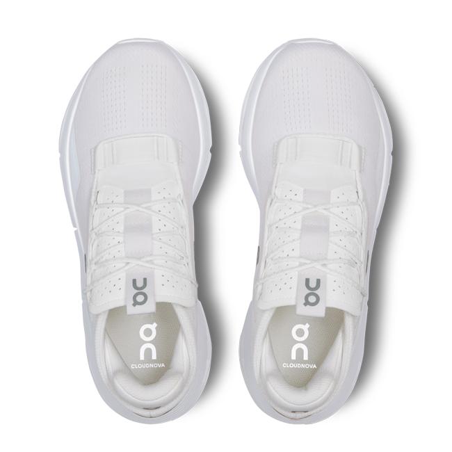 新品Onランニングシューズ24cm Cloudnova2／3WE30220108 オン クラウドノヴァ 2 On シューズ Cloudnova 2 All White