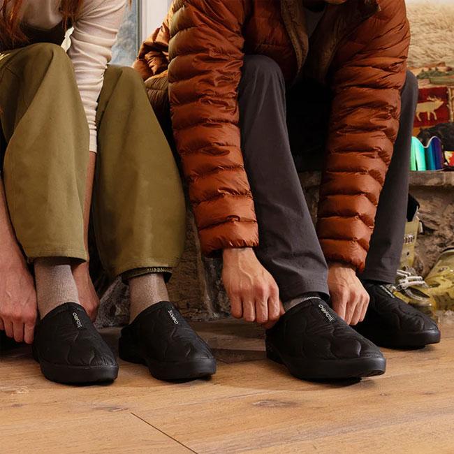 OOFOS（ウーフォス） Men's OOcoozie Thermo Mule ウークージーサーモ