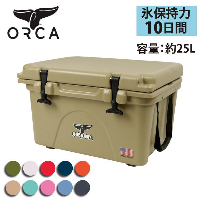 購入特典あり】ORCA オルカ クーラーボックス 26 Quart 大型 クーラー 