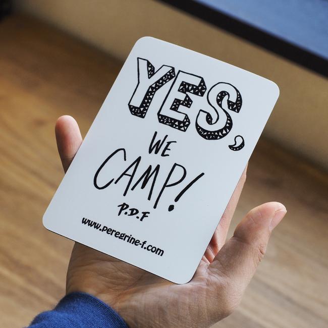 Peregrine Furniture ペレグリンファニチャー Yes We Camp! Magnet