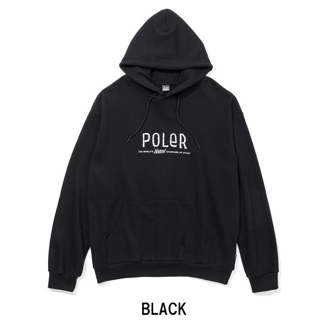 POLeR（ポーラー） FURRY FONT HOOD ファーリーフォントフード