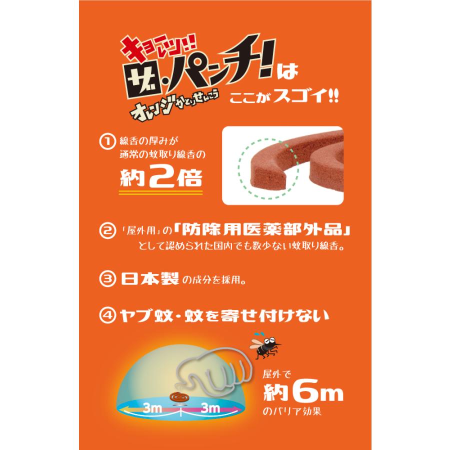 オレンジかとりせんこう「ザ・パンチ」＋ヤブ蚊・マダニ ガード