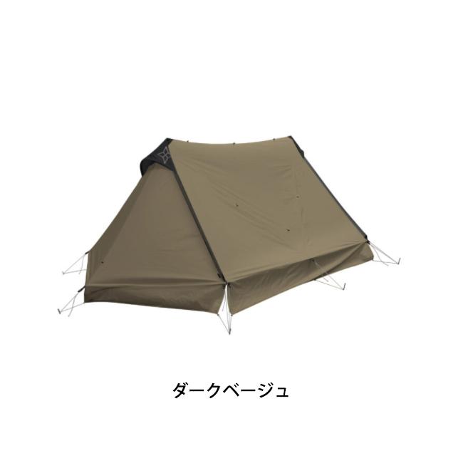 PAAGOWORKS NINJATENT ソロキャンプテント ダークベージュ PAAGO WORKS（パーゴワークス） NINJA SHELTER ニンジャシェルター