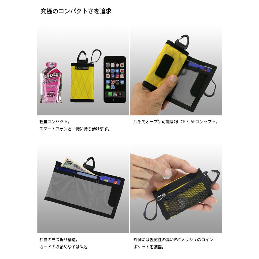 PaaGo WORKS パーゴワークス TRAIL BANK-S トレイルバンクS UW201 【財布/コンパクト/手のひらサイズ/アウトドア】【メール便・代引不可】 | PAAGO WORKS | 01