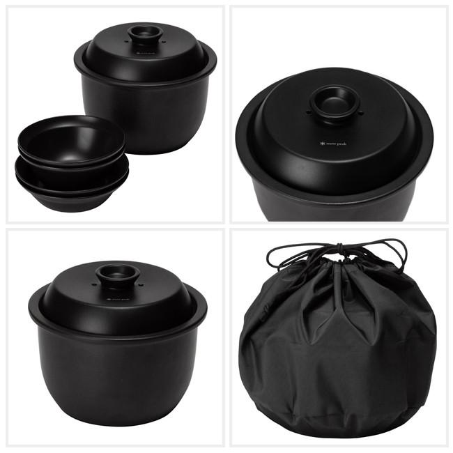snow peak Snow Peak スノーピーク 土鍋膳 CS-580 【炊飯/食器 snow peak Snow Peak スノーピーク 土鍋膳 CS-580 【炊飯/食器