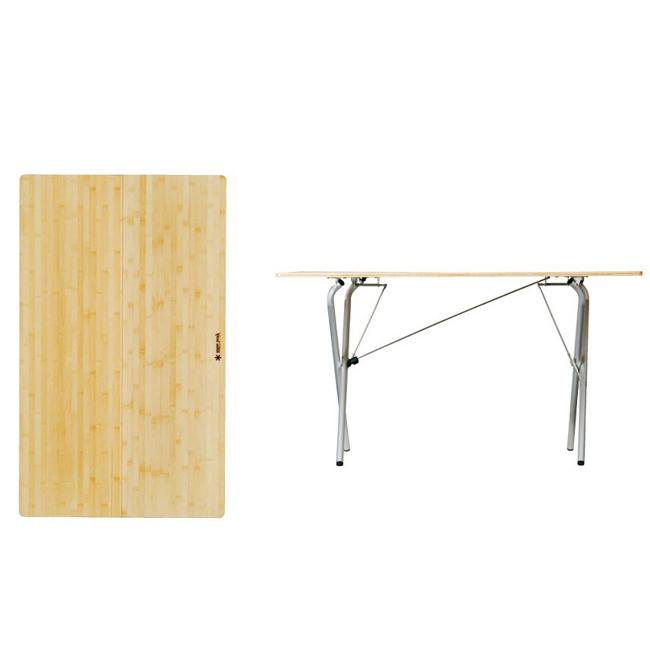 新品】スノーピーク ワンアクションテーブルロング竹 (LV-015TR) | www