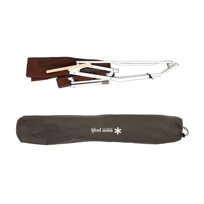 Snow Peak スノーピーク ローチェア30 ブラウン LV-091BR 【 椅子 コンパクト 折り畳み グランピング BBQ フェス アウトドア キャンプ 】 | snow peak | 06