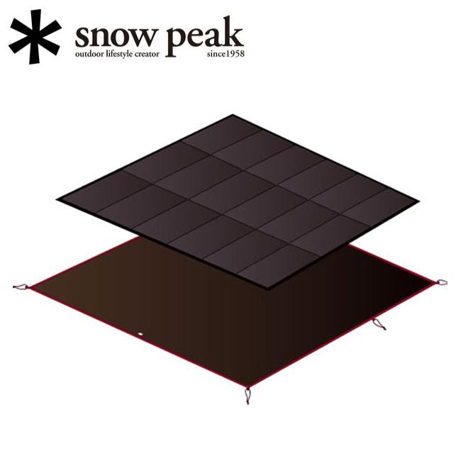 snow peak（スノーピーク） アメニティドームL マットシートセット SET