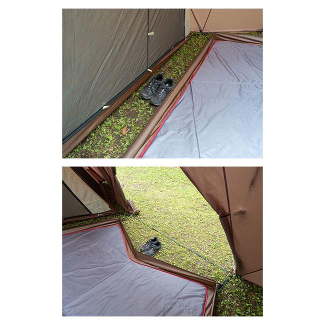 snow peak Snow Peak スノーピーク ゼッカリビングシートフロアマット