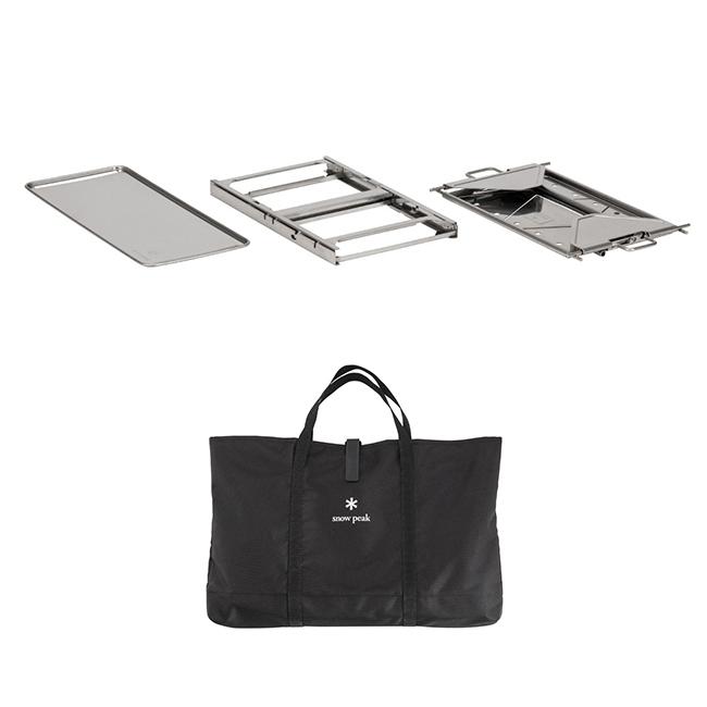  Peak - スノーピーク peak 焚火台SR ST-021 　アウトドア　キャンプ snow peak（スノーピーク）焚火台SR ST-021 焚火台 ソロキャンプ