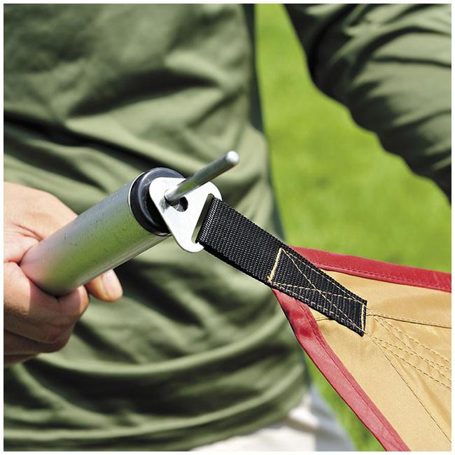 スノーピークウイングポールレッド 史上最強のタープポール 2本セット