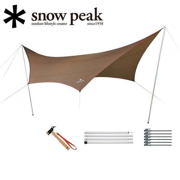 Snow Peak スノーピーク HDタープシールド・ヘキサ(M)Proセット