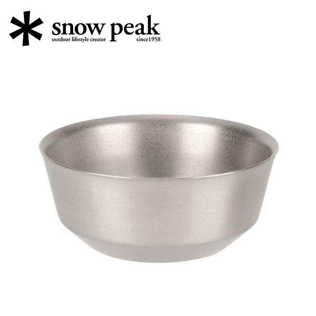 snow peak Snow Peak スノーピーク チタンダブルボウル 400 TW