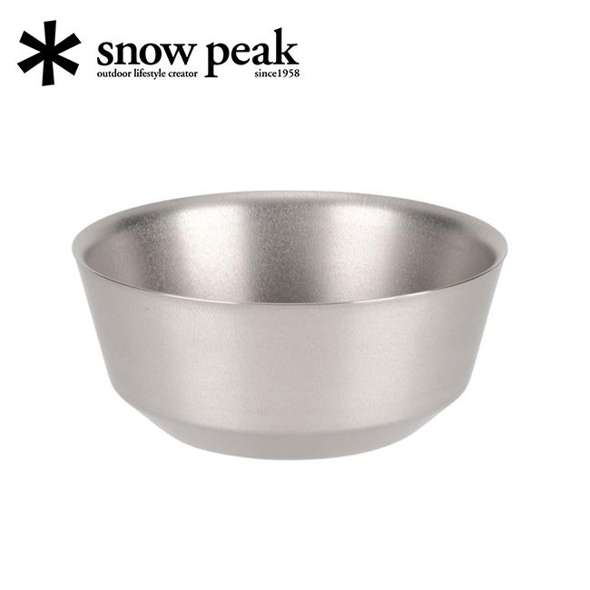 snow peak（スノーピーク） チタンダブルボウル 600 TW-241 【皿/器