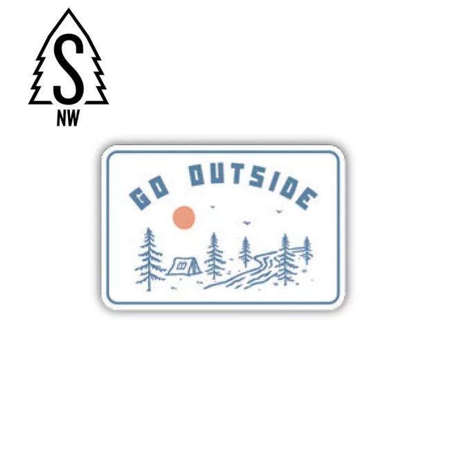 STICKERS NORTHWEST ステッカーズノースウエスト プリンテッドステッカーズゴーアウトサイド 3.0 7SNW0562LSTK ...