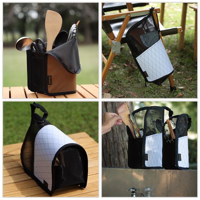 SotoLabo ソトラボ Dry mesh KitchenTool case Xpac ドライメッシュキッチンツールケース【食器/ドライネット/スタンド/キャンプ】 | ブランド登録なし | 04