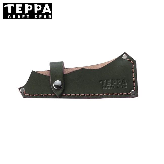 TEPPA てっぱ 焚火鉈 角田 専用革ケース オリーブドラブ MZ14027 【 斧