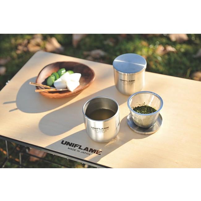 廃盤！ユニフレーム UNIFLAME ステンレスダブルウォール ゆのみ 湯呑み Amazon | ユニフレーム(UNIFLAME) ゆのみSUS 666081