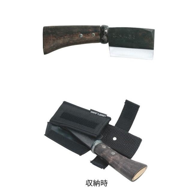 UNIFLAME ユニフレーム TSURUBAMI ちび鉈 片刃二寸三分 684078 【UNI-BAGS】【FUNI】【FZAK】【雑貨】 ナイフ アウトドアナイフ キャンプ アウトドア | UNIFLAME | 01