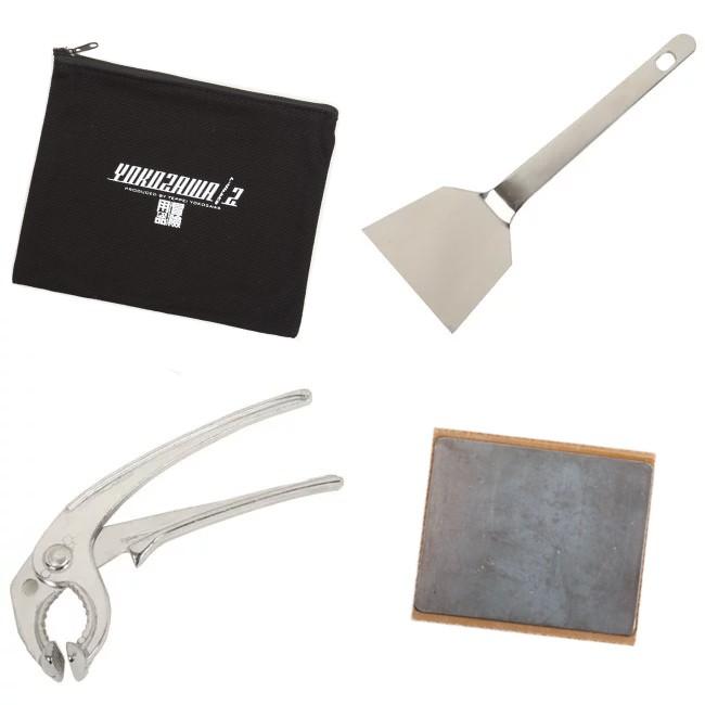 ヨコザワテッパン 鉄板 ハーフモデル Yokozawa/2 【BBQ】【GLIL】バーベキュー用品 焼肉 アウトドア キャンプ BBQ|SNB-SHOP|01